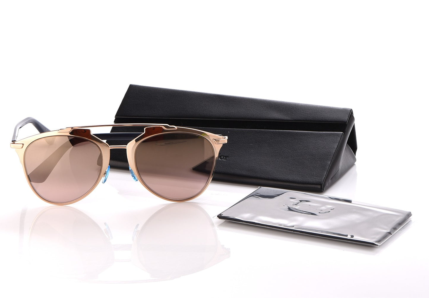 Reflected Sunglasses Rose Gold