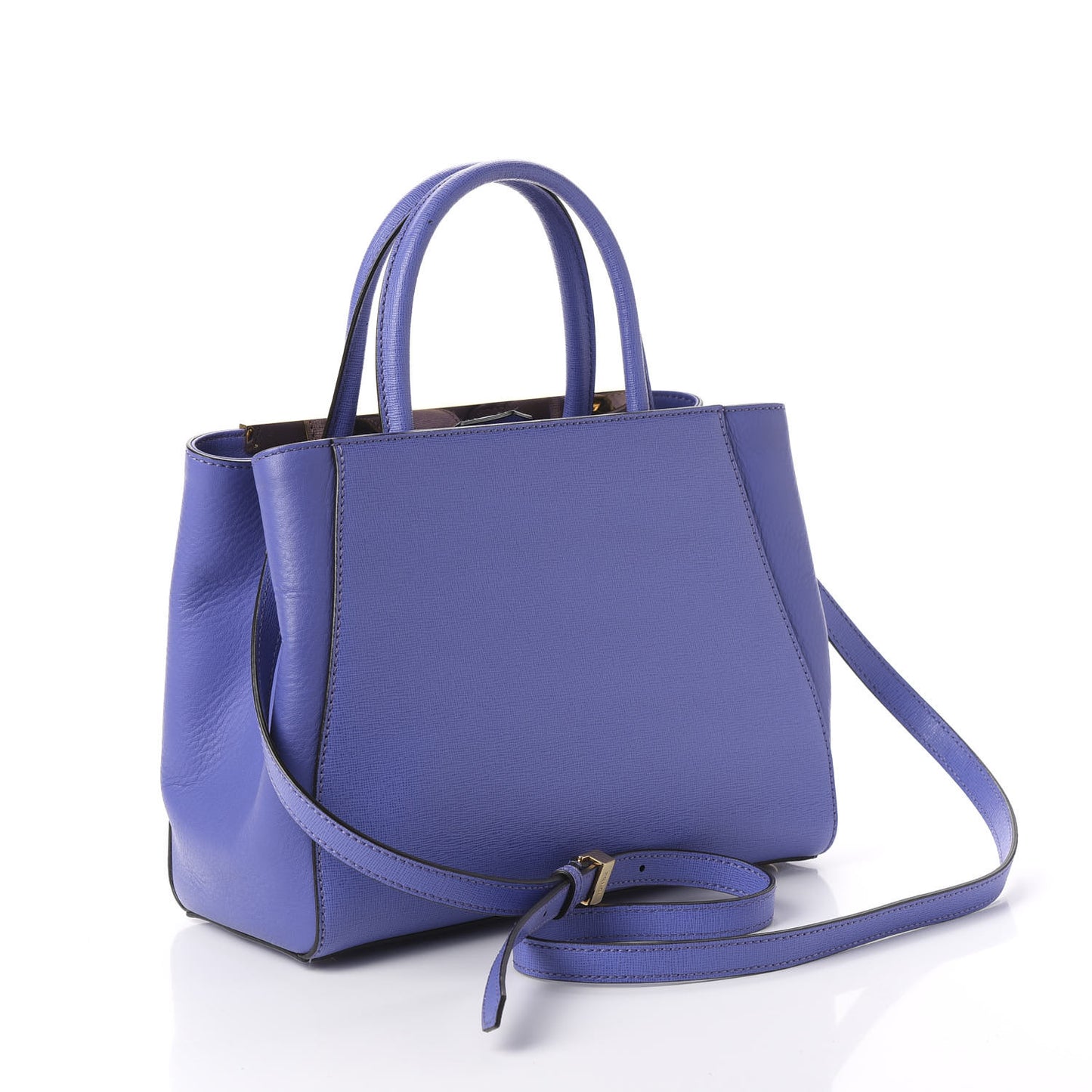 Vitello Elite Petite 2Jours Tote Viola Cassis