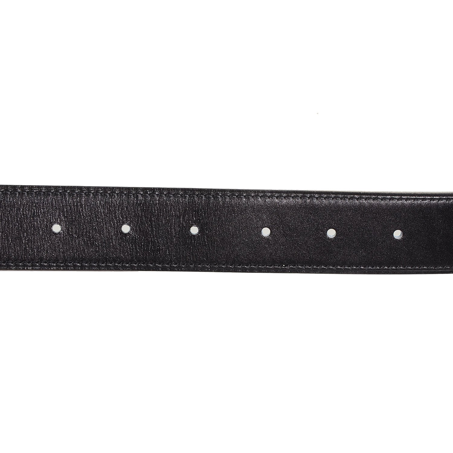 Hermes Box Togo Reversible Quizz H Belt 90 Blue Jean Black 6 of 8