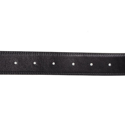 Hermes Box Togo Reversible Quizz H Belt 90 Blue Jean Black 6 of 8