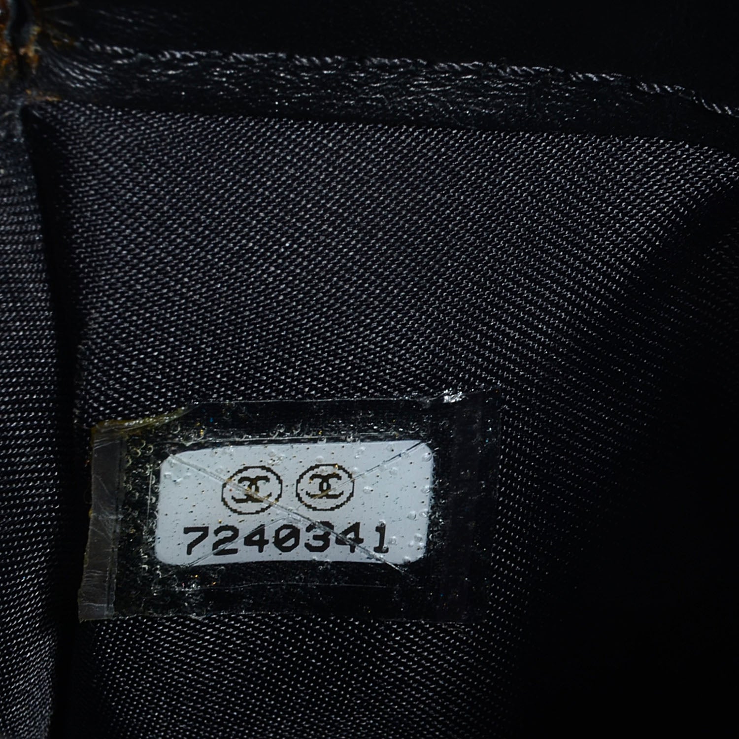 Chanel Nylon Travel Eyeglass Case Black 6 of 7