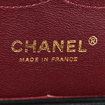Chanel Lambskin Quilted Jumbo Double Flap Black 6 of 12