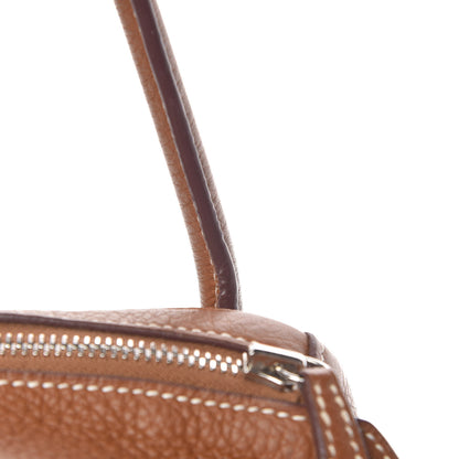 Hermes Taurillon Clemence Lindy 30 Gold 11 of 14