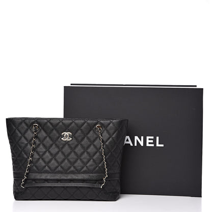 Chanel Caviar Quilted Rolled Up Tote Black 11 of 11