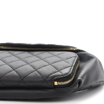 Chanel Caviar Quilted Business Affinity Waist Belt Bag Black 9 of 9