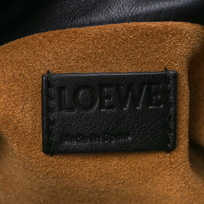 Loewe Calfskin Mini Flamenco Knot Clutch Black 6 of 10