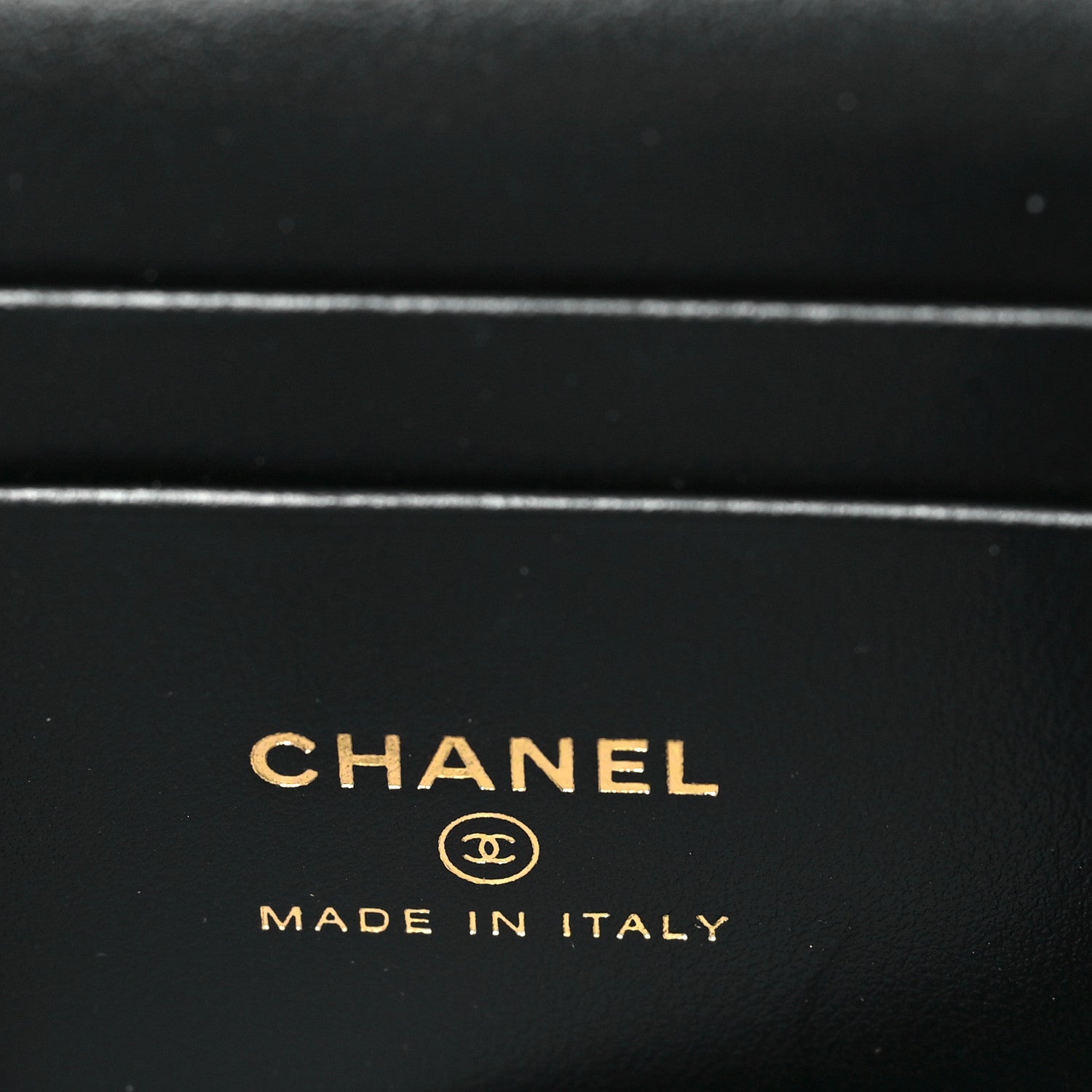 Chanel Caviar Quilted Top Handle Slim Vanity With Chain Black 6 of 11
