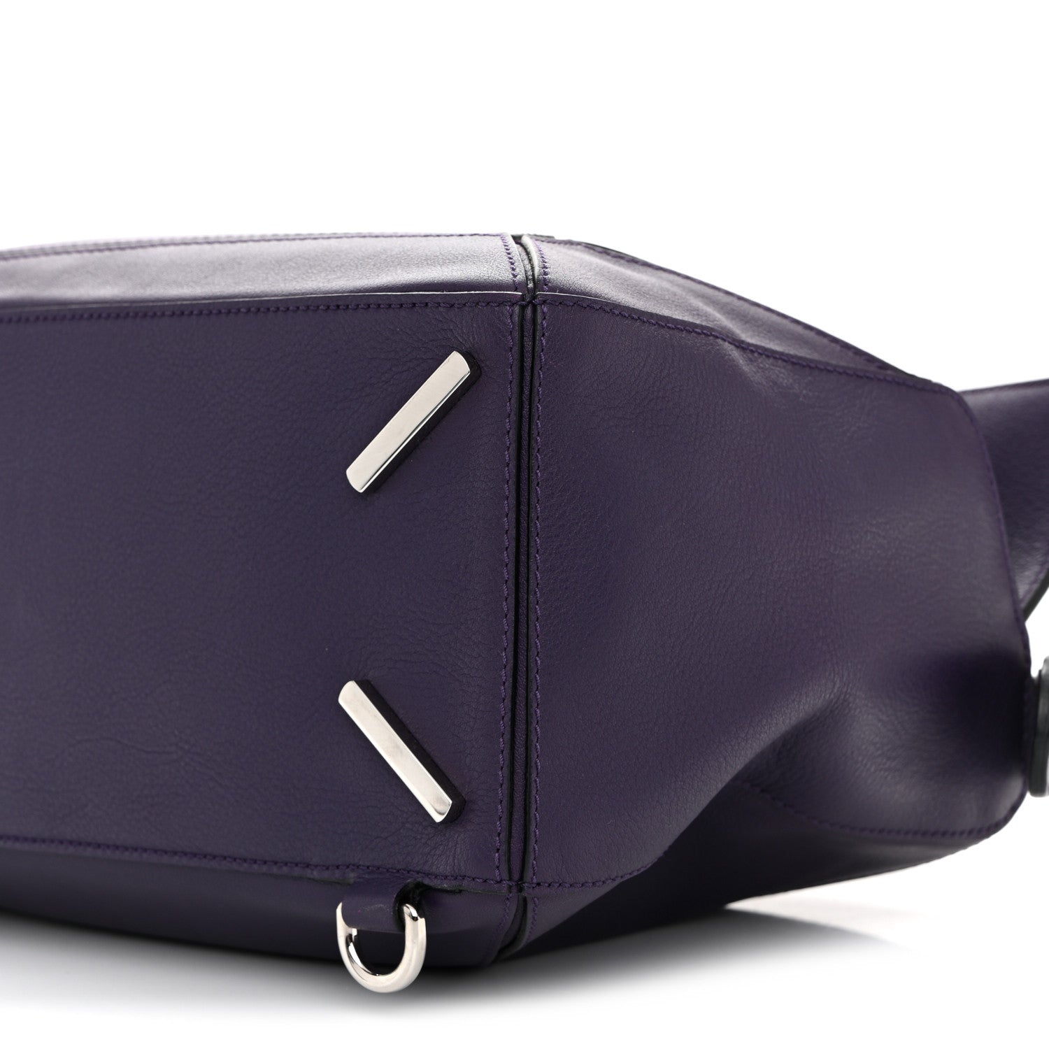 Loewe Calfskin Medium Puzzle Bag Purple 10 of 10