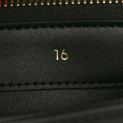Celine Satinated Calfskin Small 16 Top Handle Bag Black 7 of 10