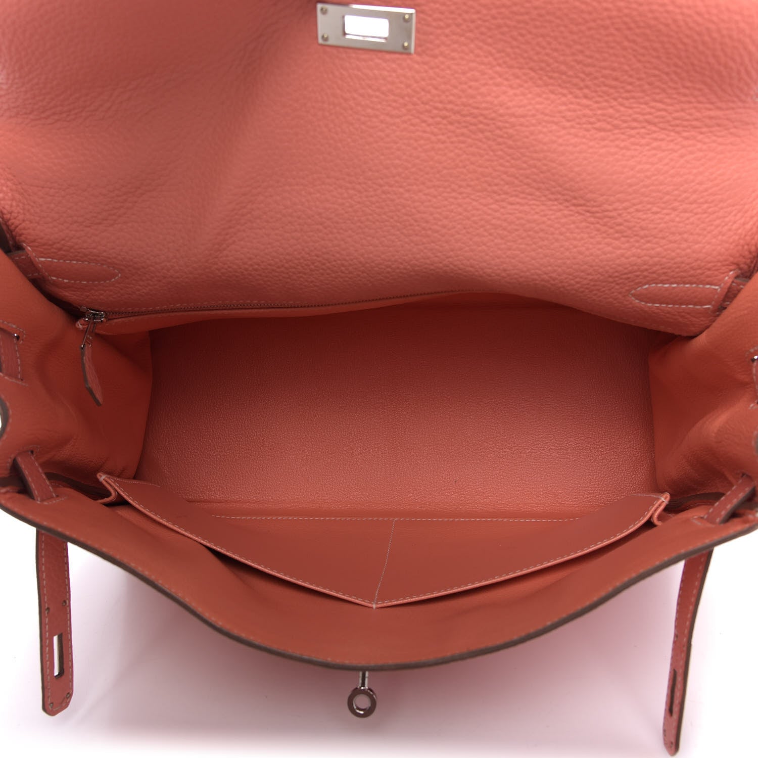 Hermes Taurillon Clemence Kelly Retourne 35 Crevette 6 of 10