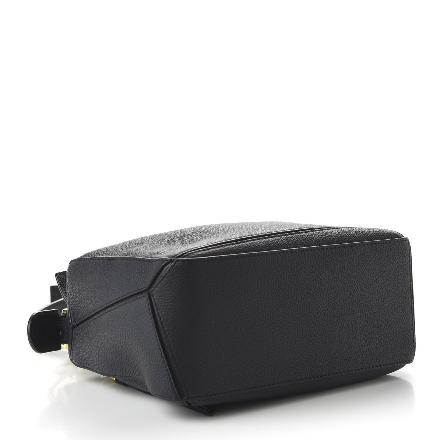 Calfskin Small Puzzle Bag Midnight Blue Black