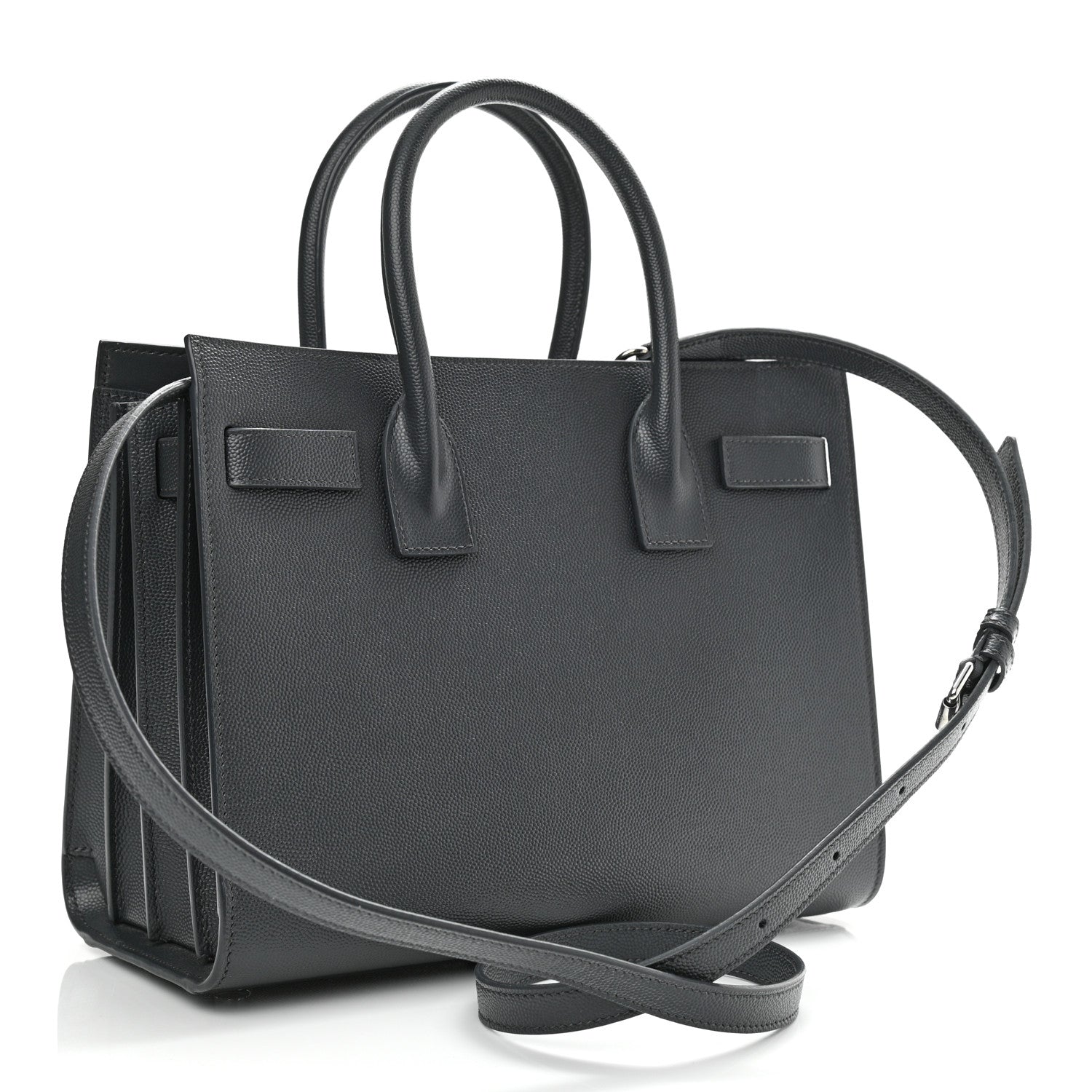 Saint Laurent Grain De Poudre Baby Sac De Jour Dark Smog 3 of 10