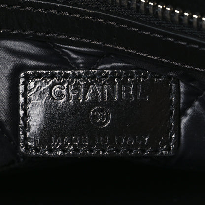 Chanel Calfskin Medium Je Ne Suis Pas En Solde Pouch Clutch Black 6 of 7