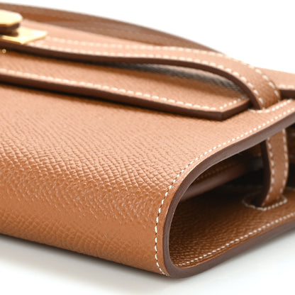 Hermes Epsom Kelly Wallet To Go Gold 11 of 12
