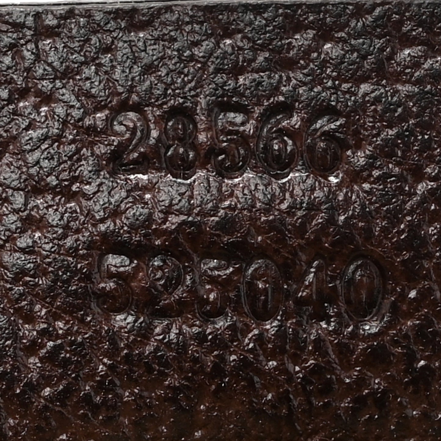 GG Monogram Double Pocket Belt Bag Dark Brown
