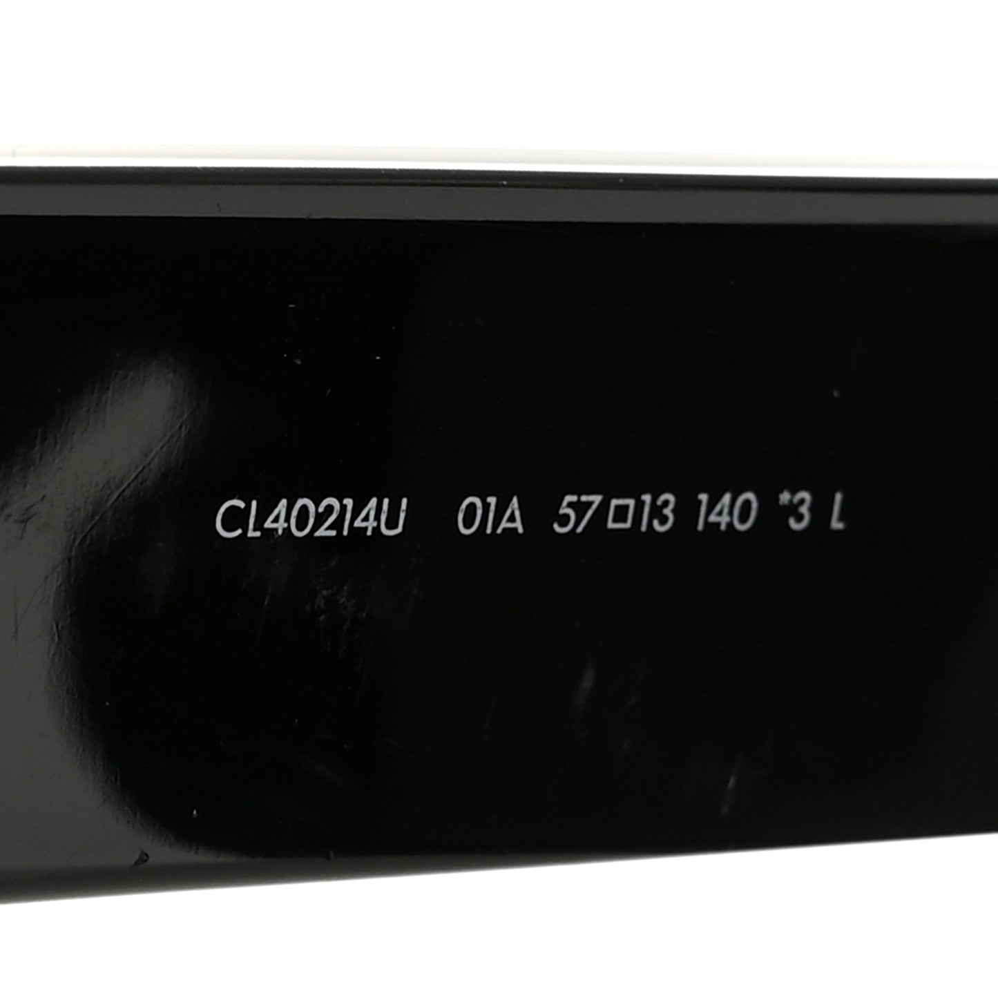 Acetate Monochroms Square Sunglasses CL40214U Black