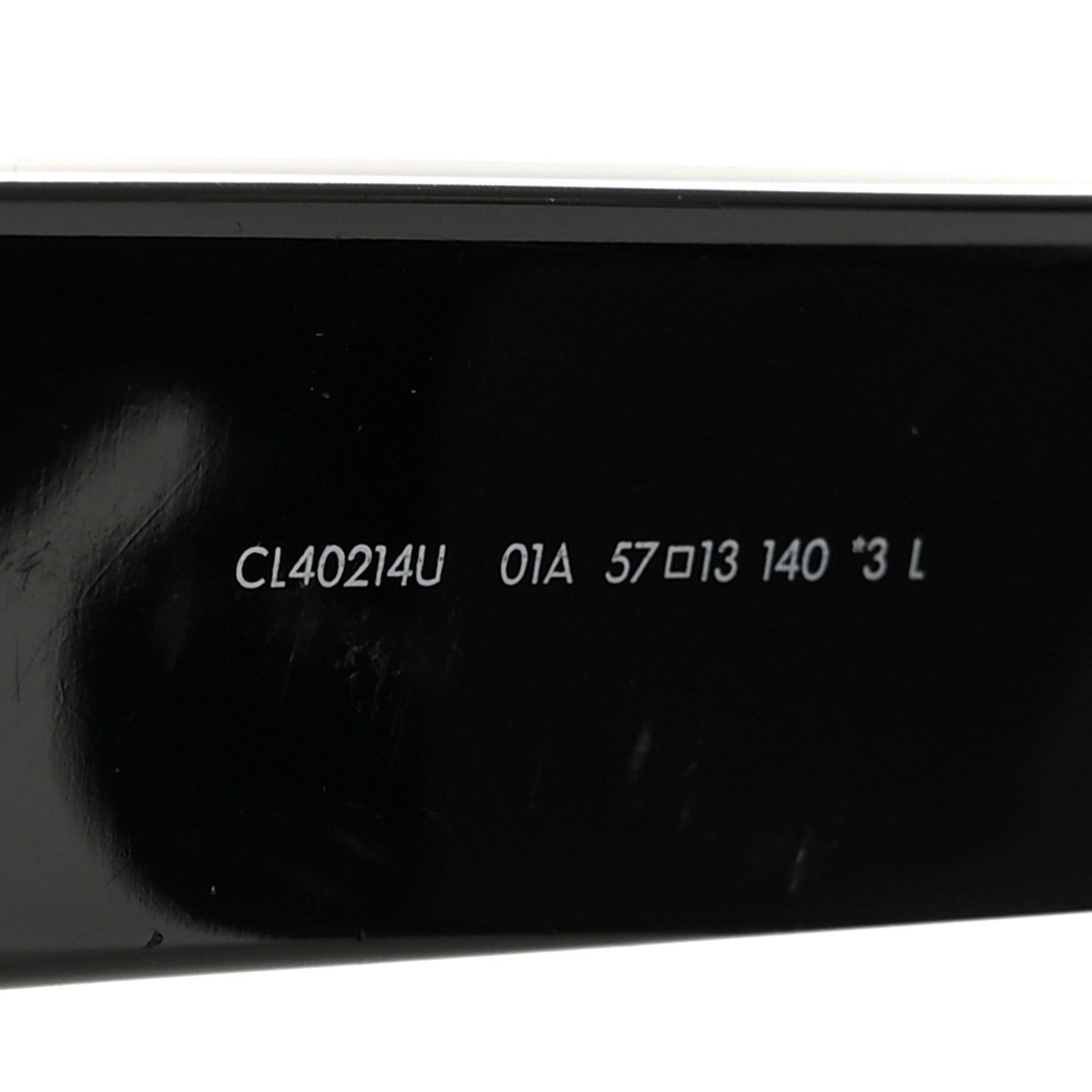 Celine Acetate Monochroms Square Sunglasses CL40214U Black 6 of 7