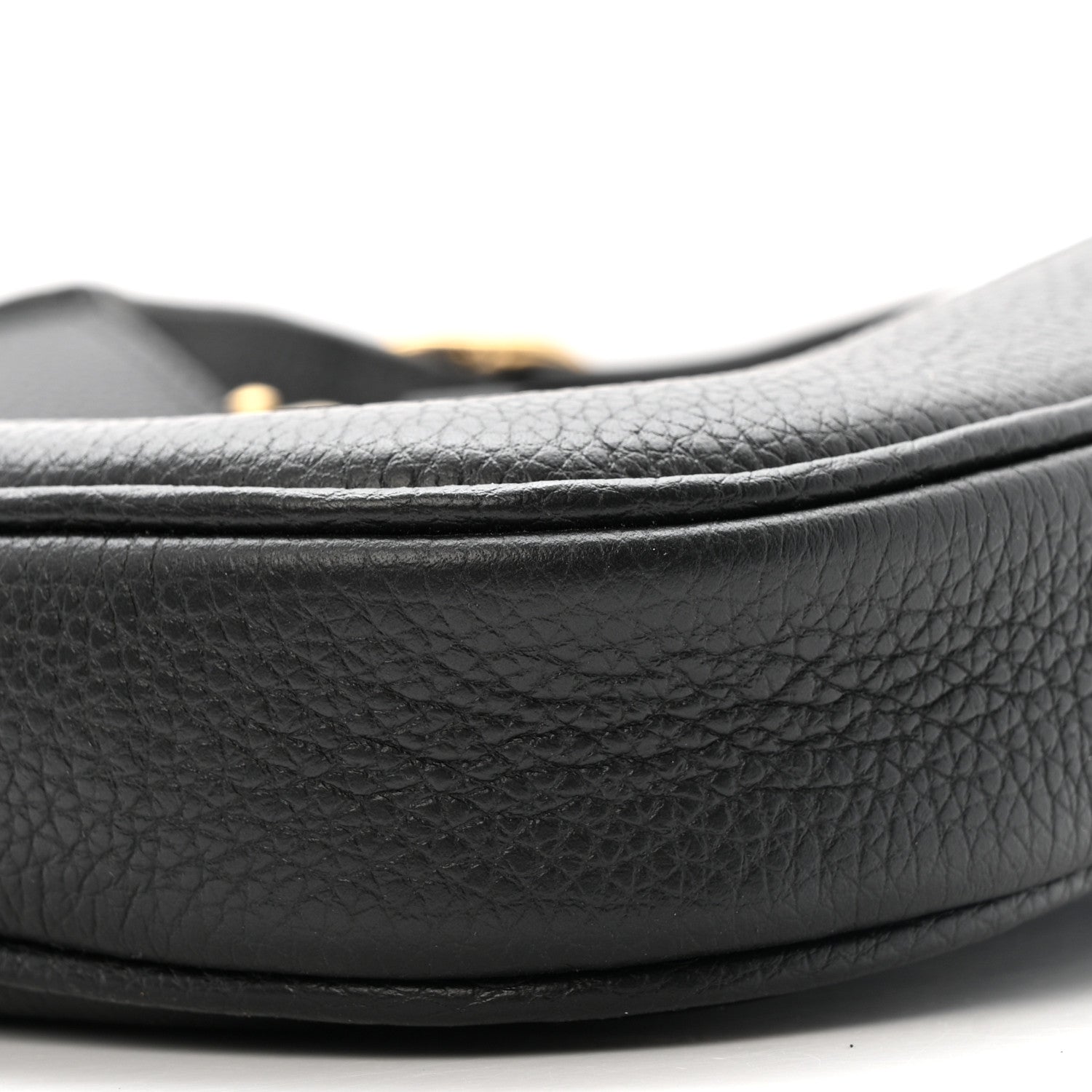 Gucci Pebbled Calfskin Small Jackie 1961 Hobo Black 10 of 11