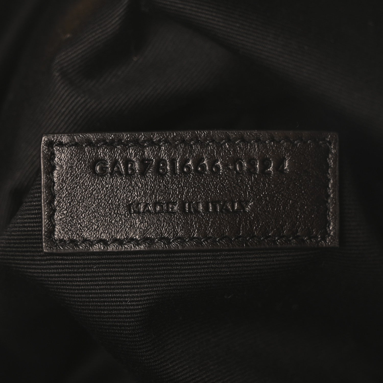 Saint Laurent Lambskin Matelasse Monogram Medium Jamie 4.3 Pochon Black 8 of 11