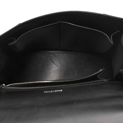 Balenciaga Grained Calfskin Medium Hourglass Top Handle Bag Black 5 of 12