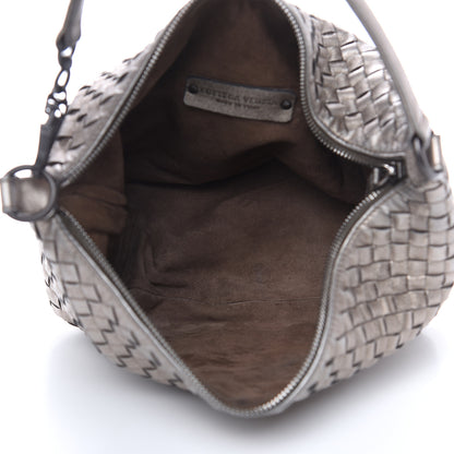 Bottega Veneta Metallic Grosgrain Intrecciato Small Shoulder Bag 5 of 10