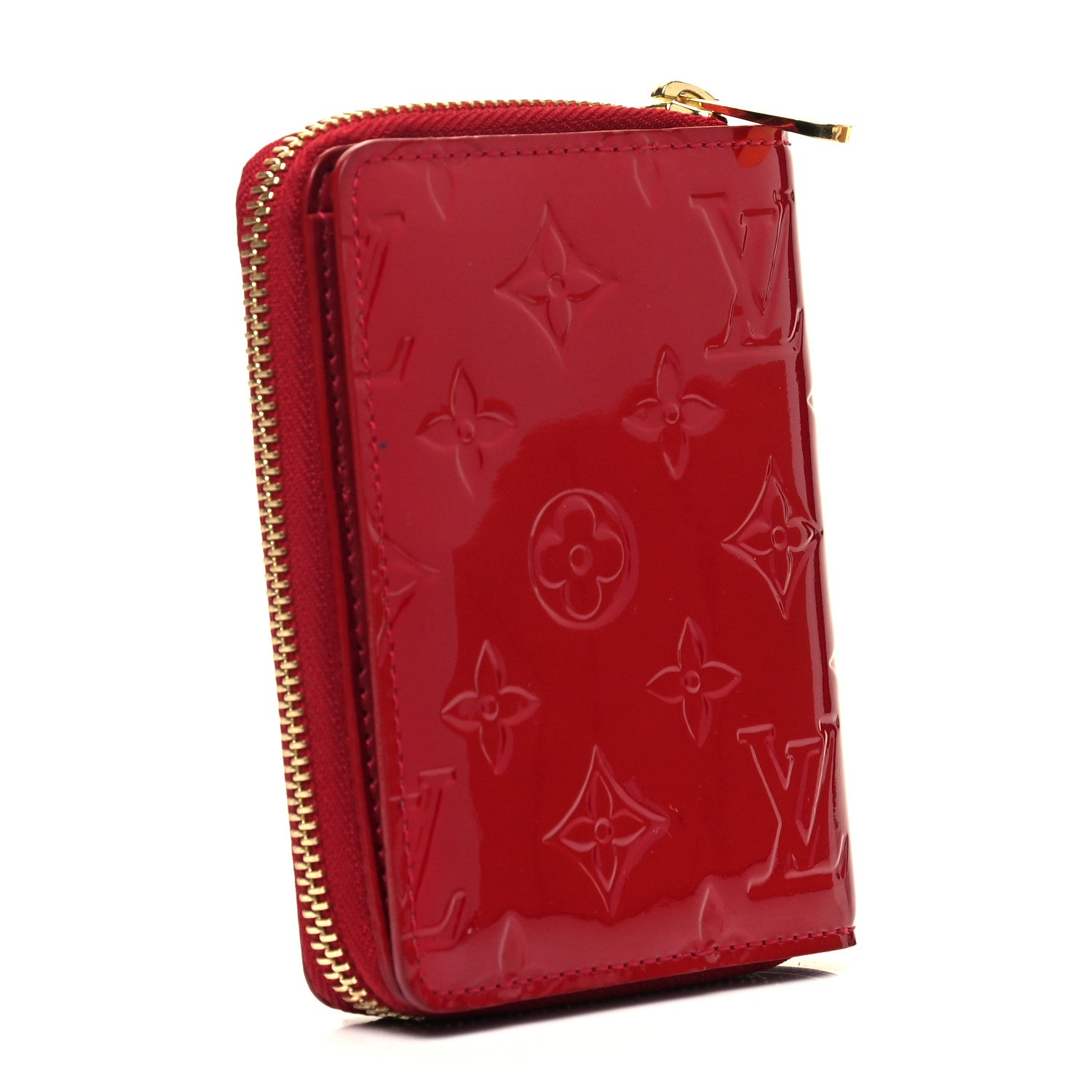 Louis Vuitton Vernis Broome Zip Wallet Pomme D'Amour 3 of 9