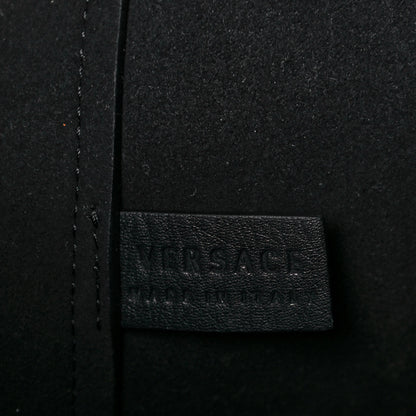 Versace Calfskin Palazzo Tote Black 6 of 12
