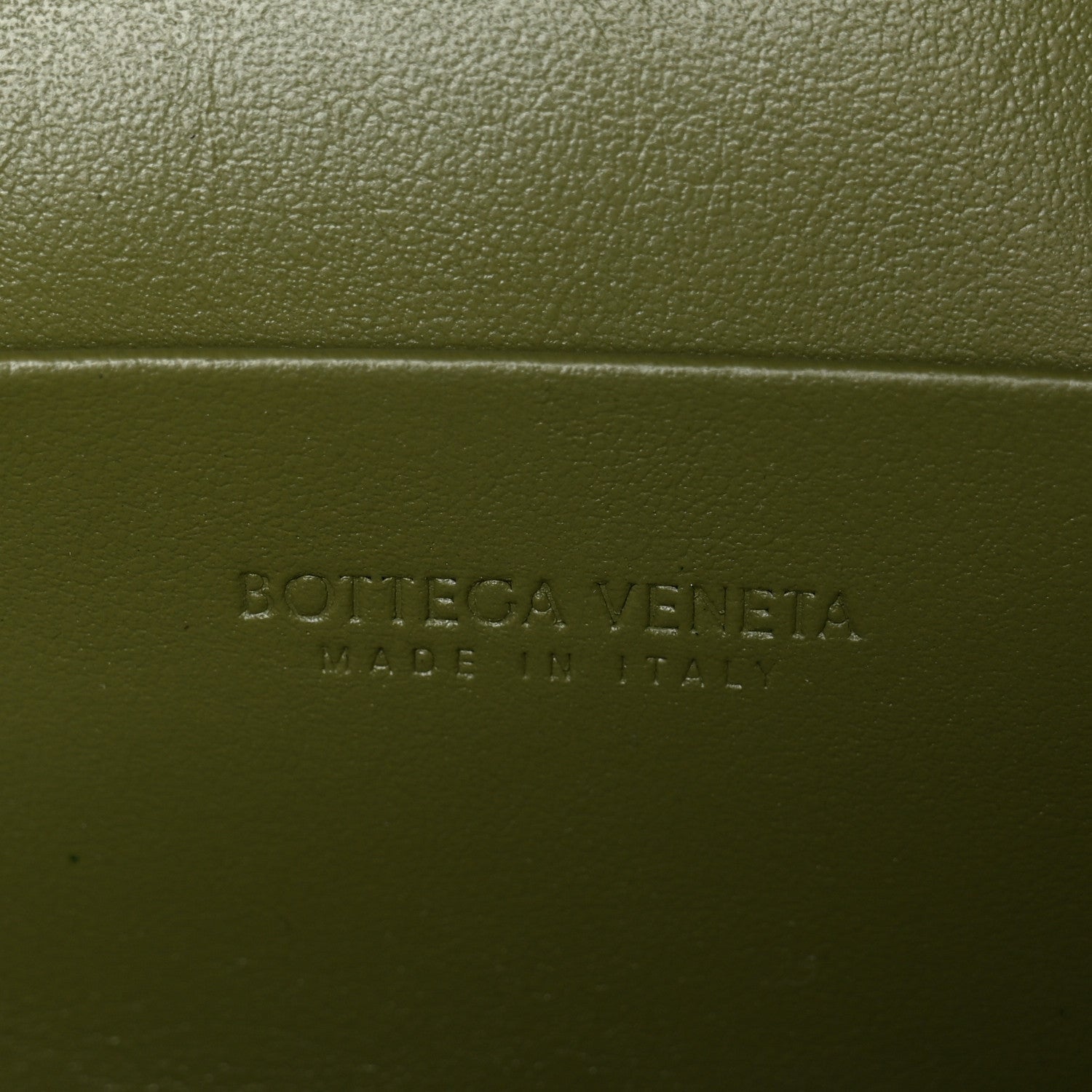 Bottega Veneta Calfskin Intrecciato Bang Bang Vanity Case Matcha 6 of 9