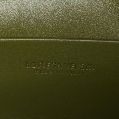 Bottega Veneta Calfskin Intrecciato Bang Bang Vanity Case Matcha 6 of 9