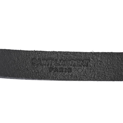 Saint Laurent Calfskin Opyum Bracelet M Black 3 of 4