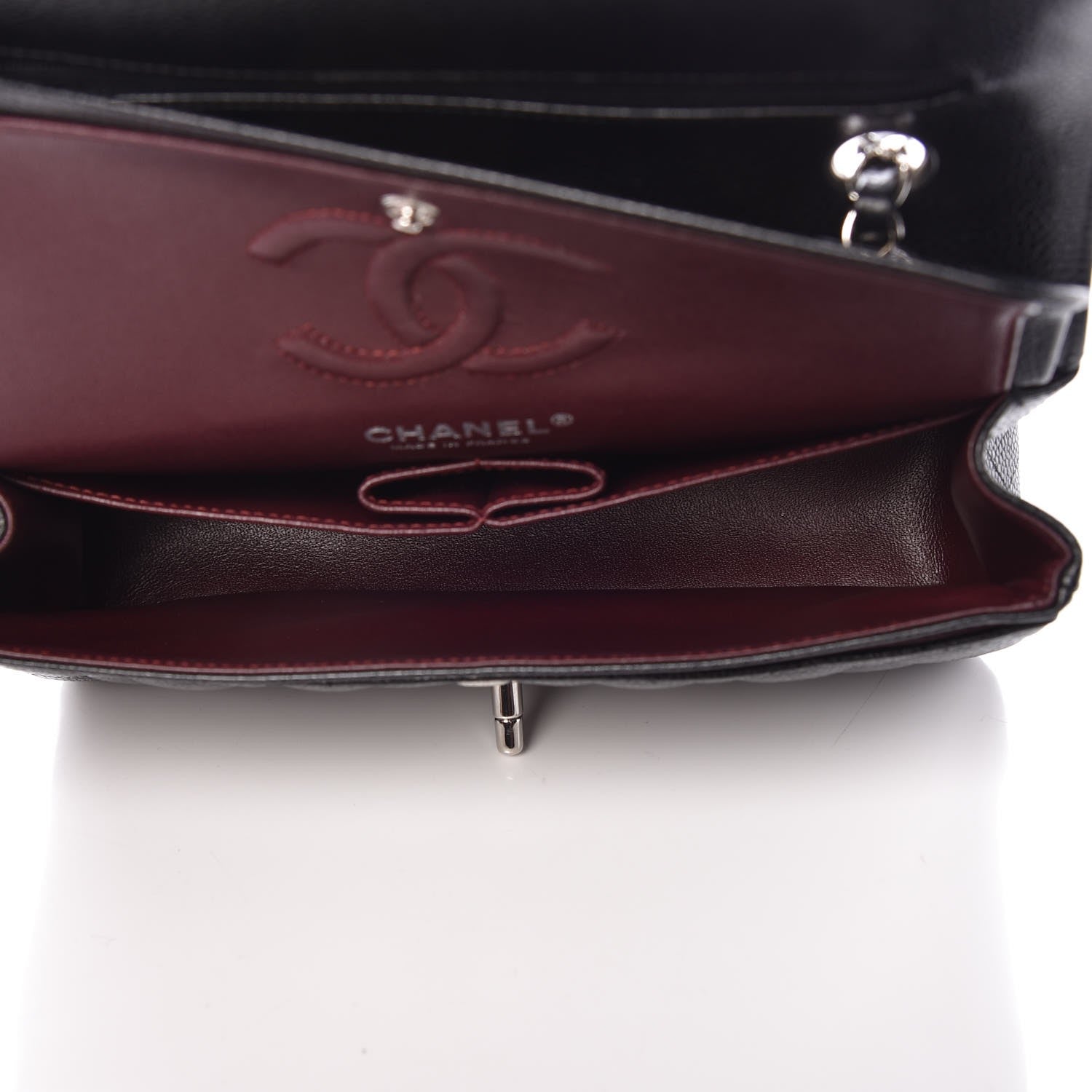 Chanel Caviar Quilted Small Double Flap Black 6 of 8