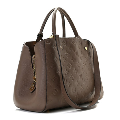 Louis Vuitton Empreinte Montaigne MM Taupe 3 of 9