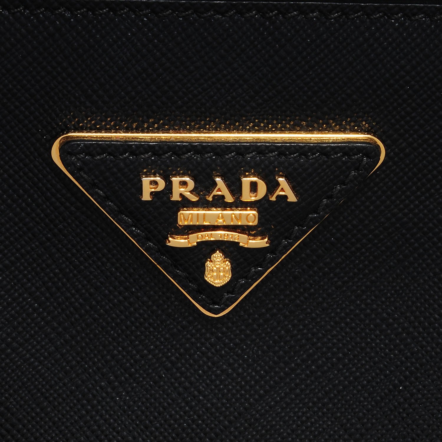 Prada Saffiano Lux Medium Double Zip Tote Nero Black 6 of 10