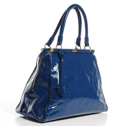 Saint Laurent Patent Majorelle Blue 3 of 9