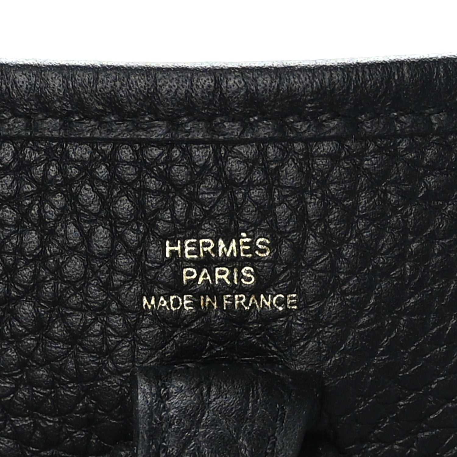 Hermes Taurillon Clemence Evelyne TPM Black 6 of 10