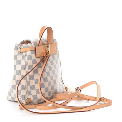 Louis Vuitton Damier Azur Sperone BB Backpack 2 of 8