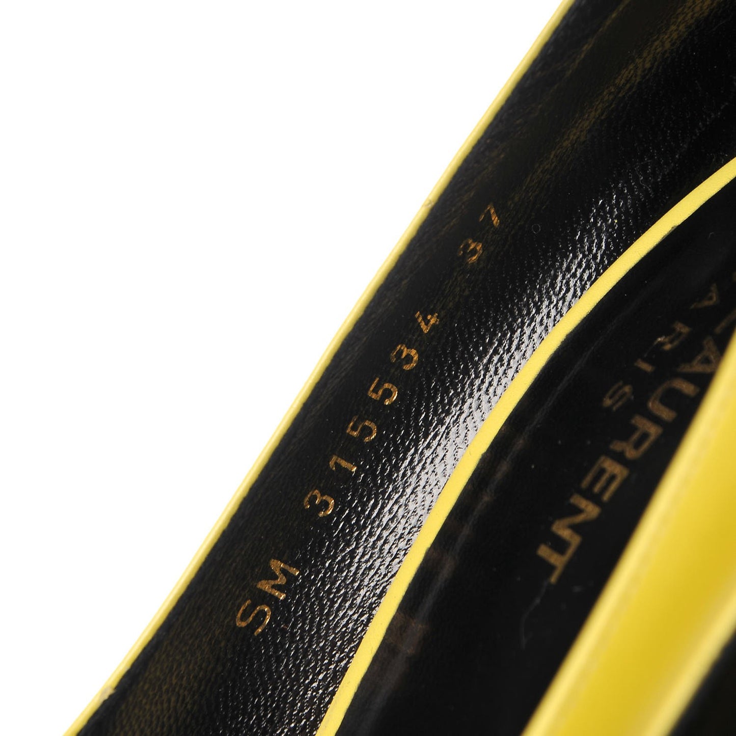 Calfskin Classic Paris 105 37 Yellow