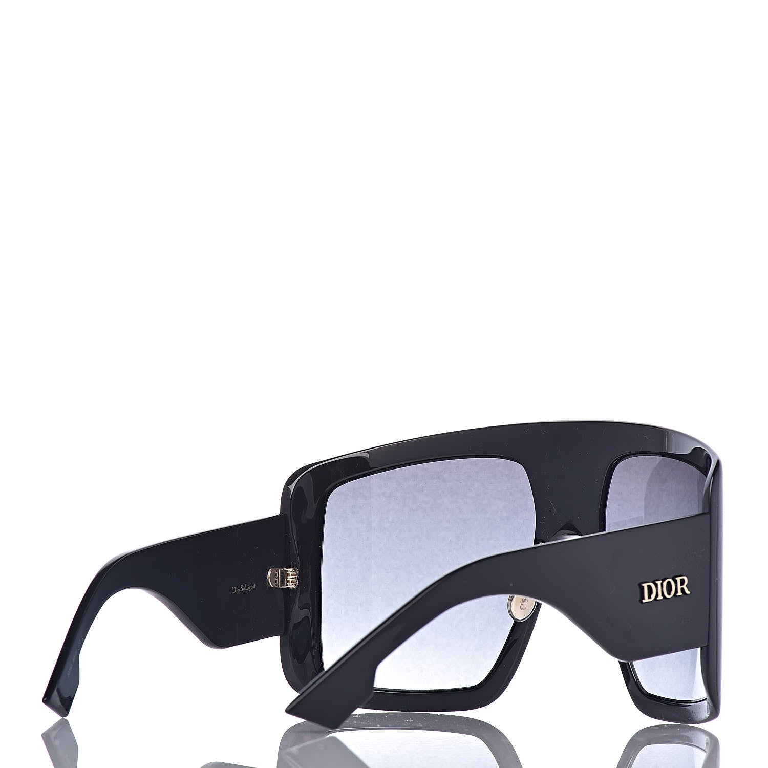Christian Dior So Light Shield Sunglasses Black 4 of 10