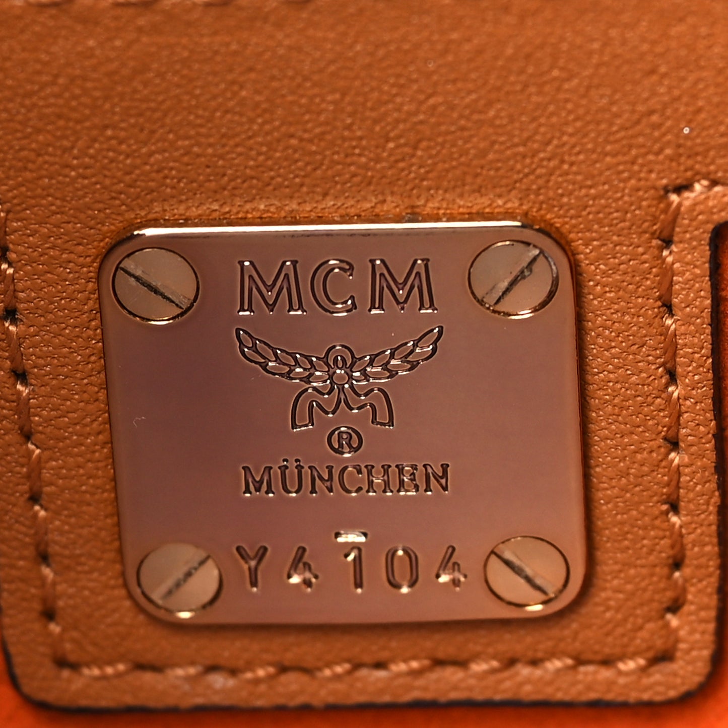 Visetos Medium Patricia Satchel Cognac