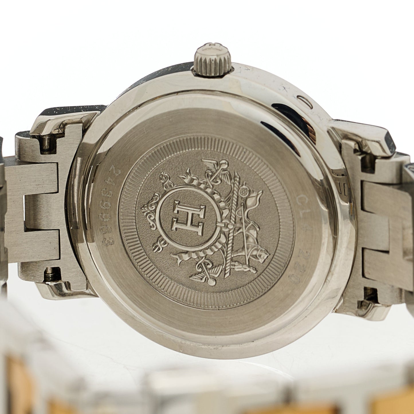 Stainless Steel 24mm Clipper Quartz Watch Gold