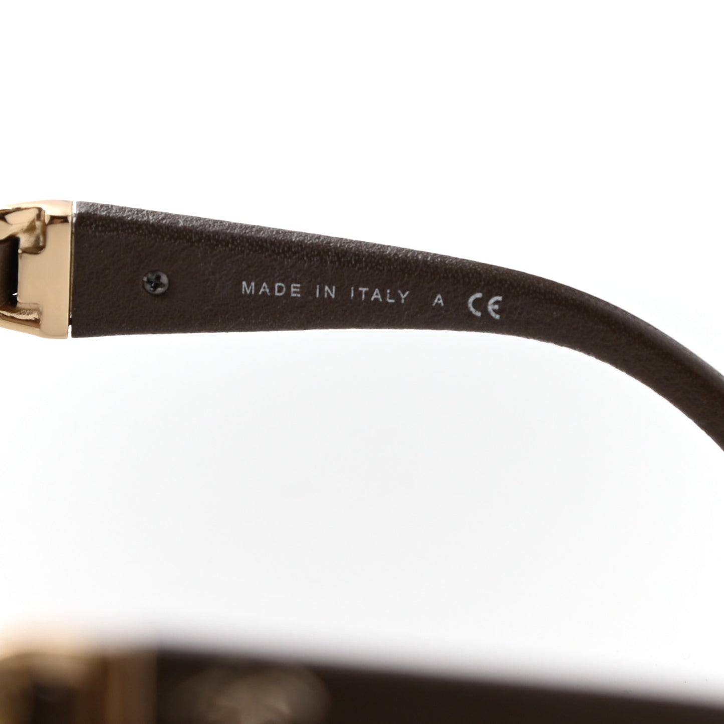 Acetate CC Chain Sunglasses 5215Q Tortoise Brown
