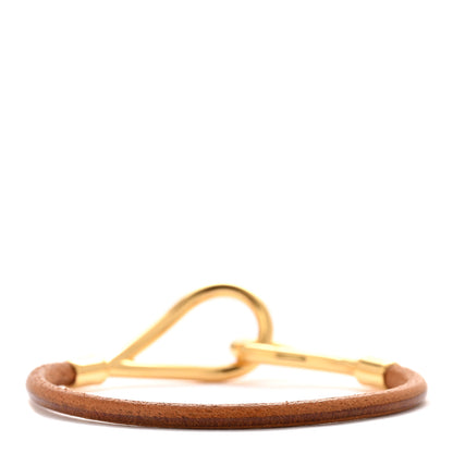 Hermes Natural Bridle Jumbo Hook Bracelet Bouton 3 of 7
