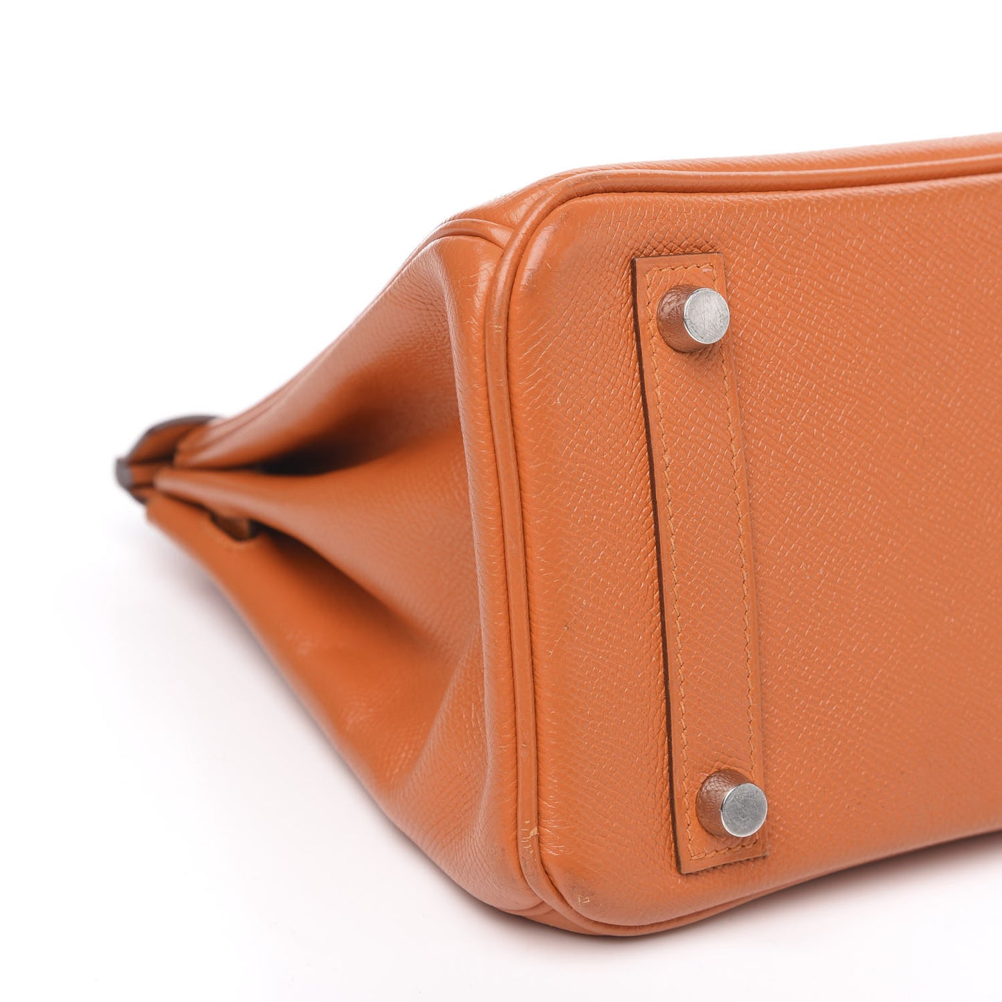 Epsom Birkin 25 Orange
