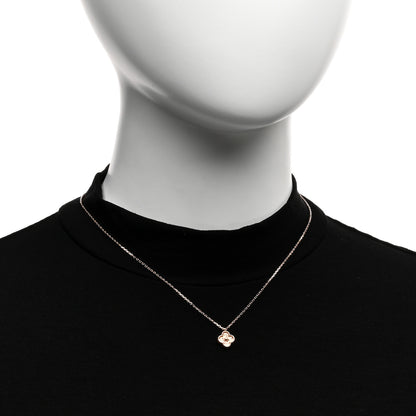 Van Cleef & Arpels 18K Rose Gold Sweet Alhambra Pendant Necklace 2 of 6
