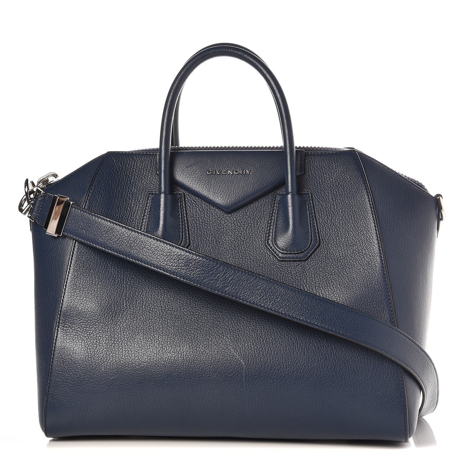 Givenchy Sugar Goatskin Medium Antigona Deep Blue 4 of 22