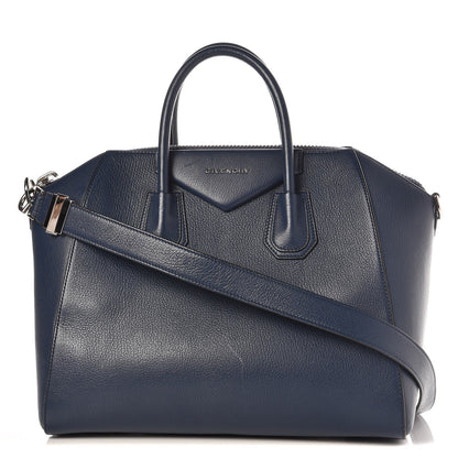 Givenchy Sugar Goatskin Medium Antigona Deep Blue 4 of 22