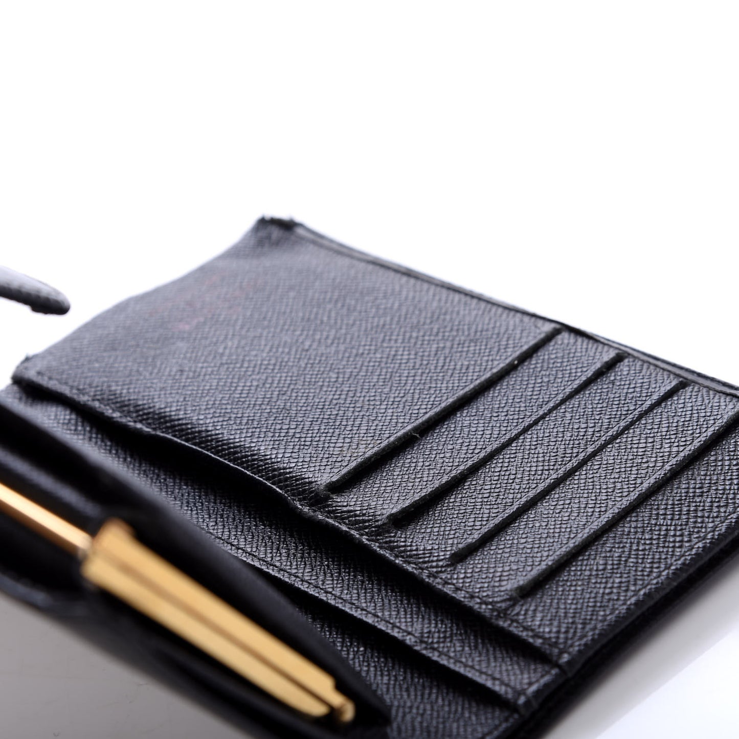 Epi French Purse Wallet Black