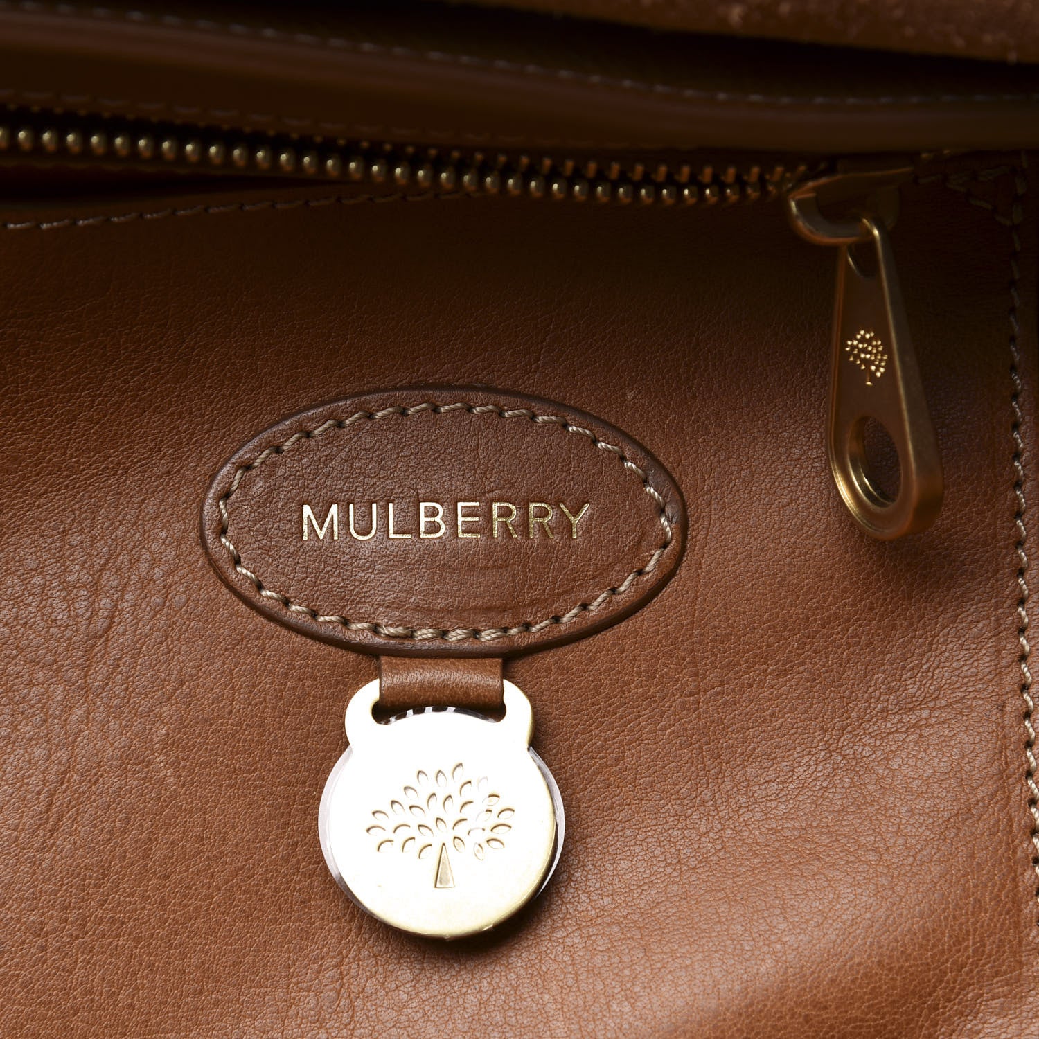 Mulberry Natural Leather Bayswater Oak 7 of 11