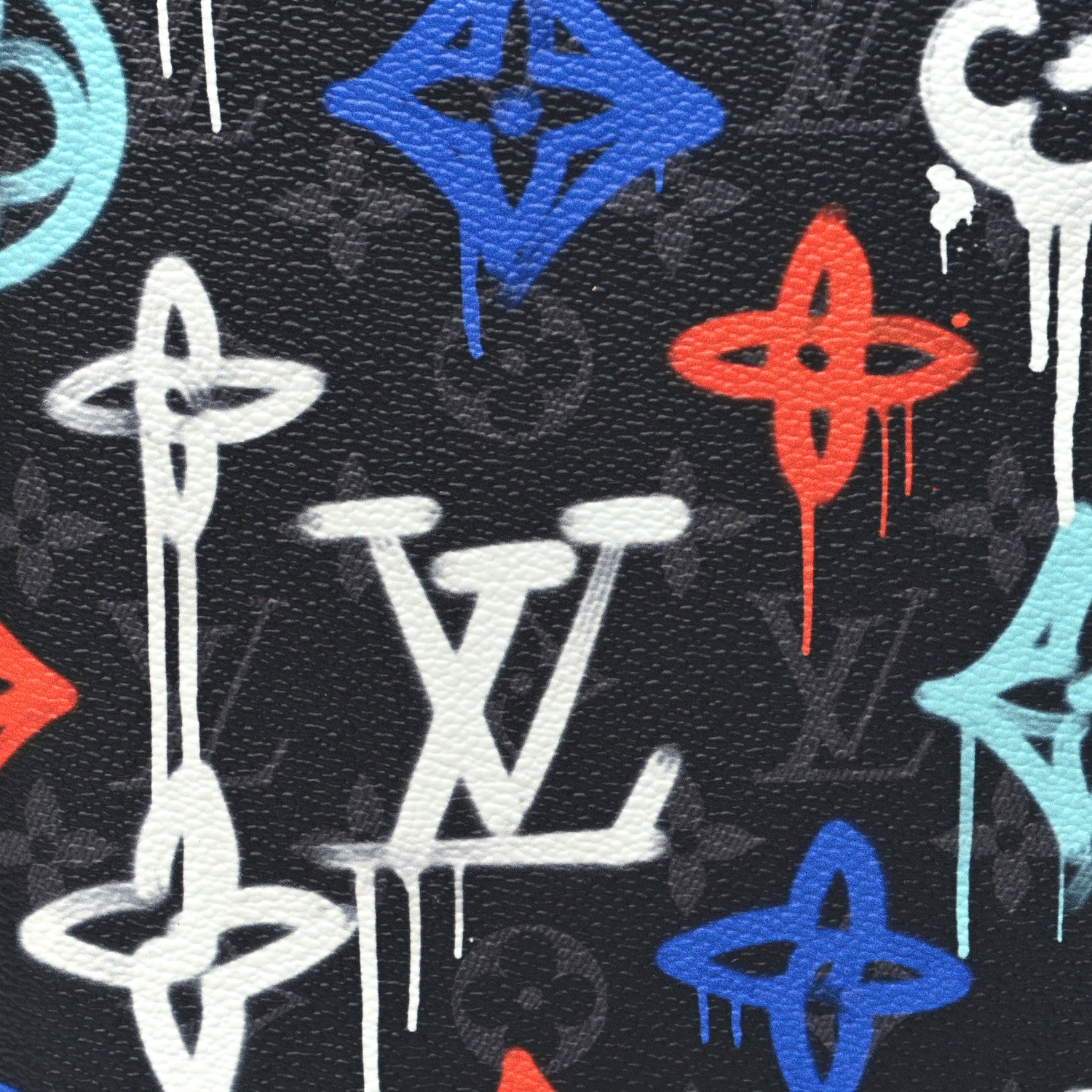 Louis Vuitton Monogram Eclipse LV Graffiti Auguste Notebook Cover Multicolor 7 of 9