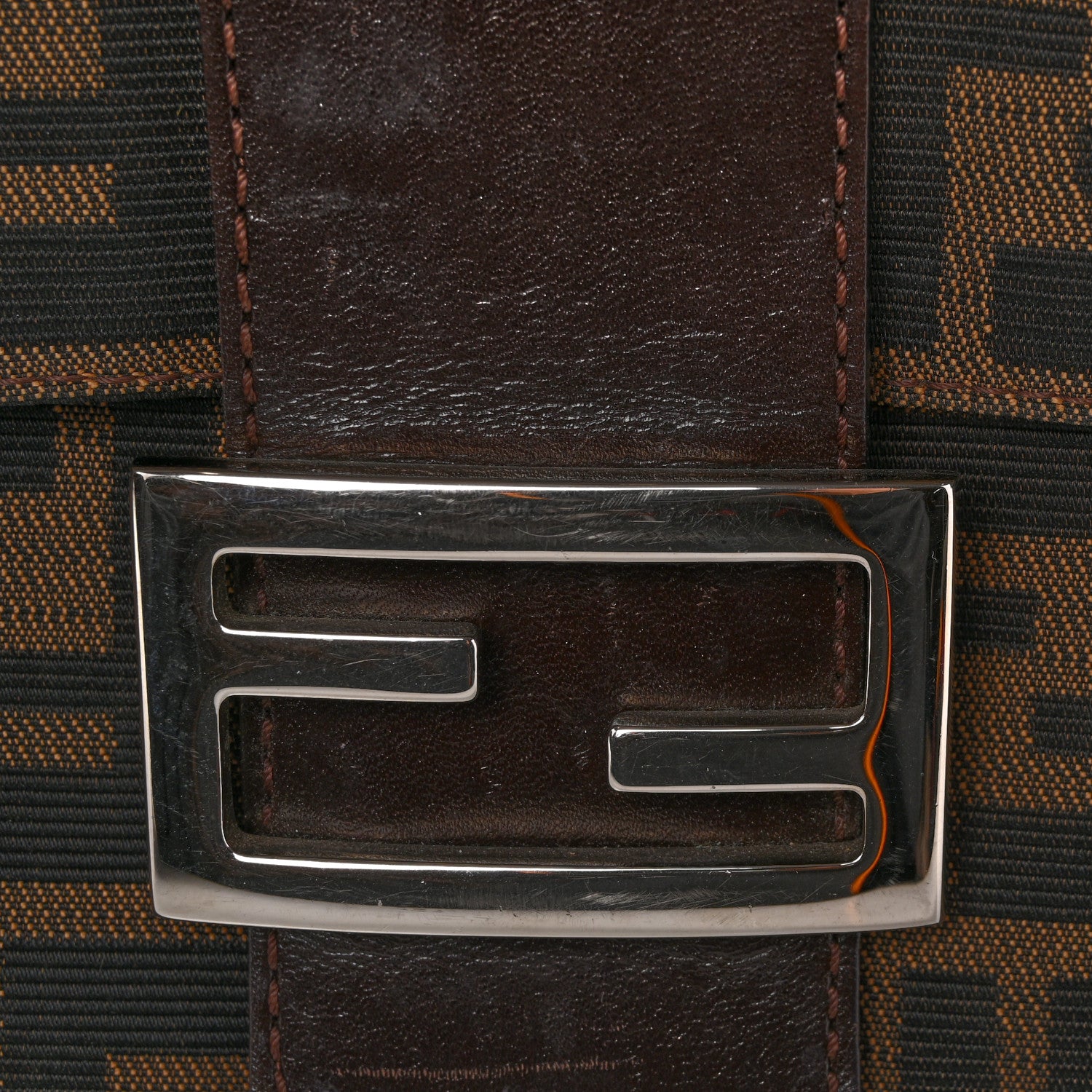 Fendi Zucca Mama Baguette Tobacco 11 of 13